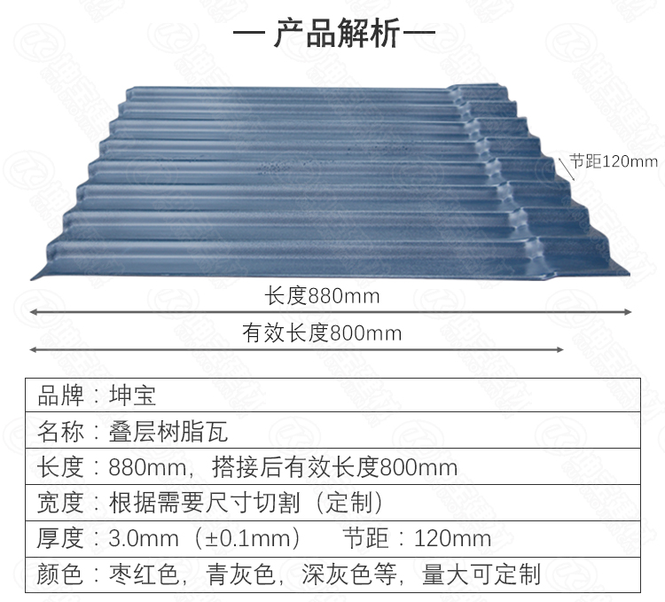 树脂叠层瓦阐述